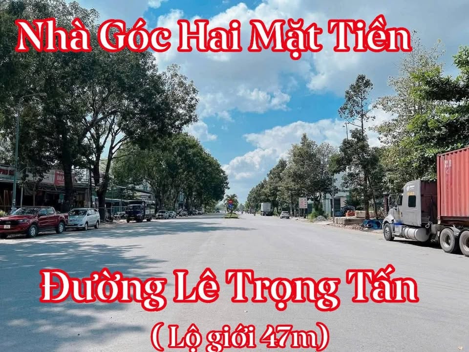 Nhà góc hai mặt tiền đường Lê Trọng Tấn, Cái Răng, 266m² - Giá tốt thương lượng trực tiếp!