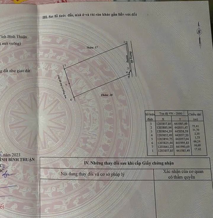 Đất nông nghiệp 2.4 sào Hàm Cường Bình Thuận giá 648 triệu - Đầu tư sinh lời với vườn thanh long