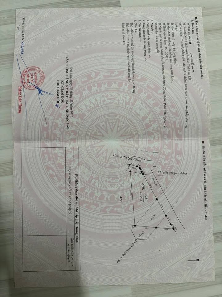 Đất nền xã Ea Ô, Ea Kar 650m² giá 129 triệu - Đầu tư sinh lời ngay!