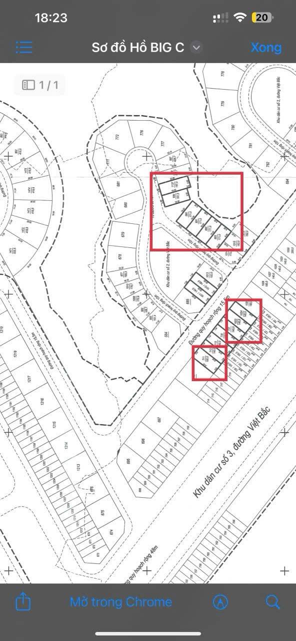 Đất nền đường Việt Bắc, phường Tân Lập, 180m² giá chỉ từ 4 tỷ - Đầu tư sinh lời tiềm năng!