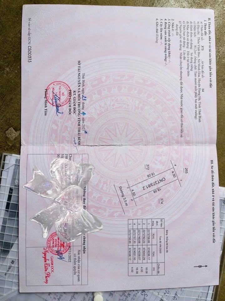 Đất nền Minh Hoà Hưng Hà 81,2m² - Vị trí đẹp, giá thỏa thuận!