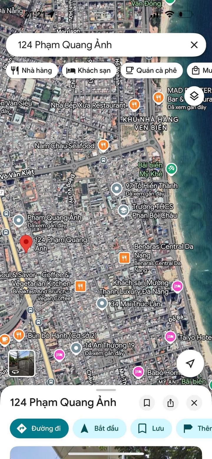 Đất nền + nhà tặng kèm tại đường Phạm Quang Ảnh, Đà Nẵng - Diện tích 134m², giá thỏa thuận!