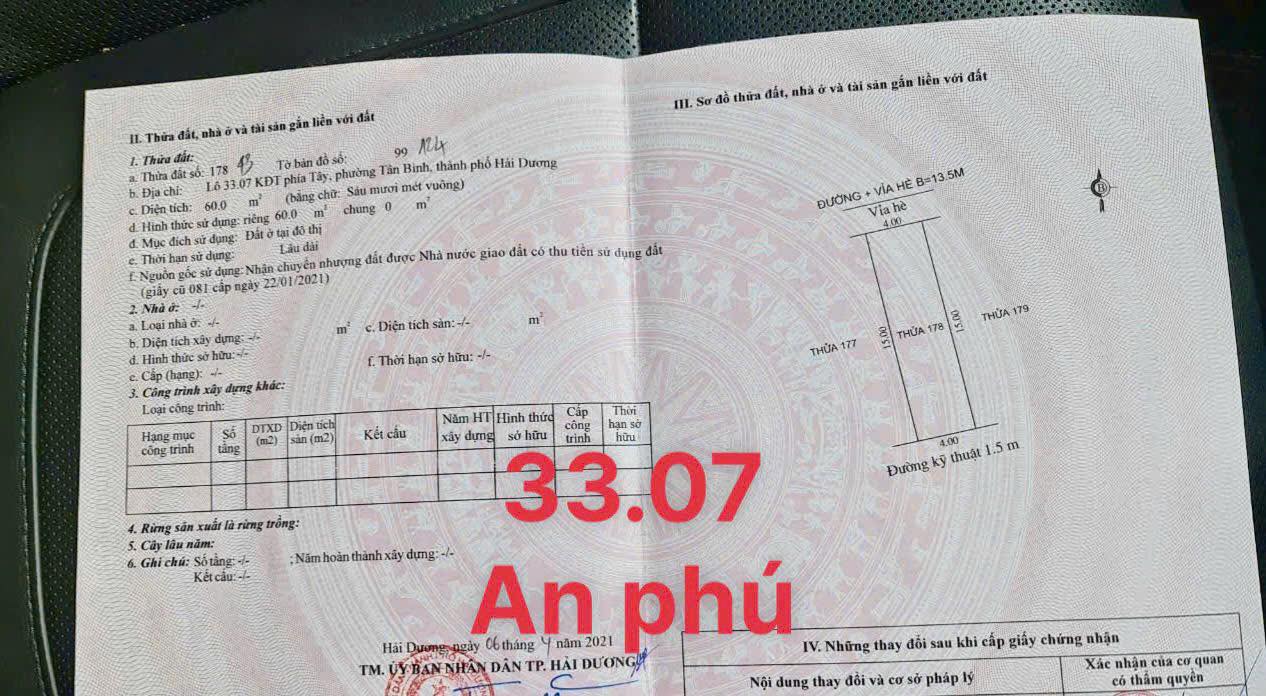 Đất Bế Văn Đàn, Tân Bình, 60m² giá 3.x tỷ - Cơ hội đầu tư hấp dẫn!