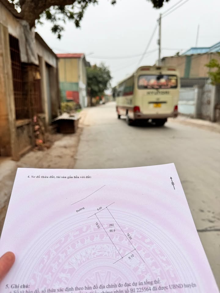 Đất mặt đường An Mỹ, xã Hồng Sơn, 90.9m² giá 3 tỷ - Đầu tư sinh lời ngay!