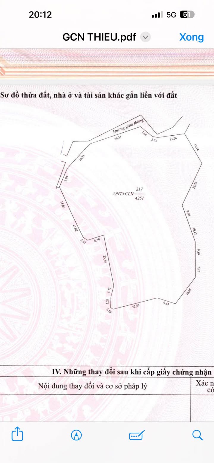 Đất thổ cư 400m² tại Vô Tranh, Phú Lương - Giá đầu tư chỉ 3.1 tỷ!