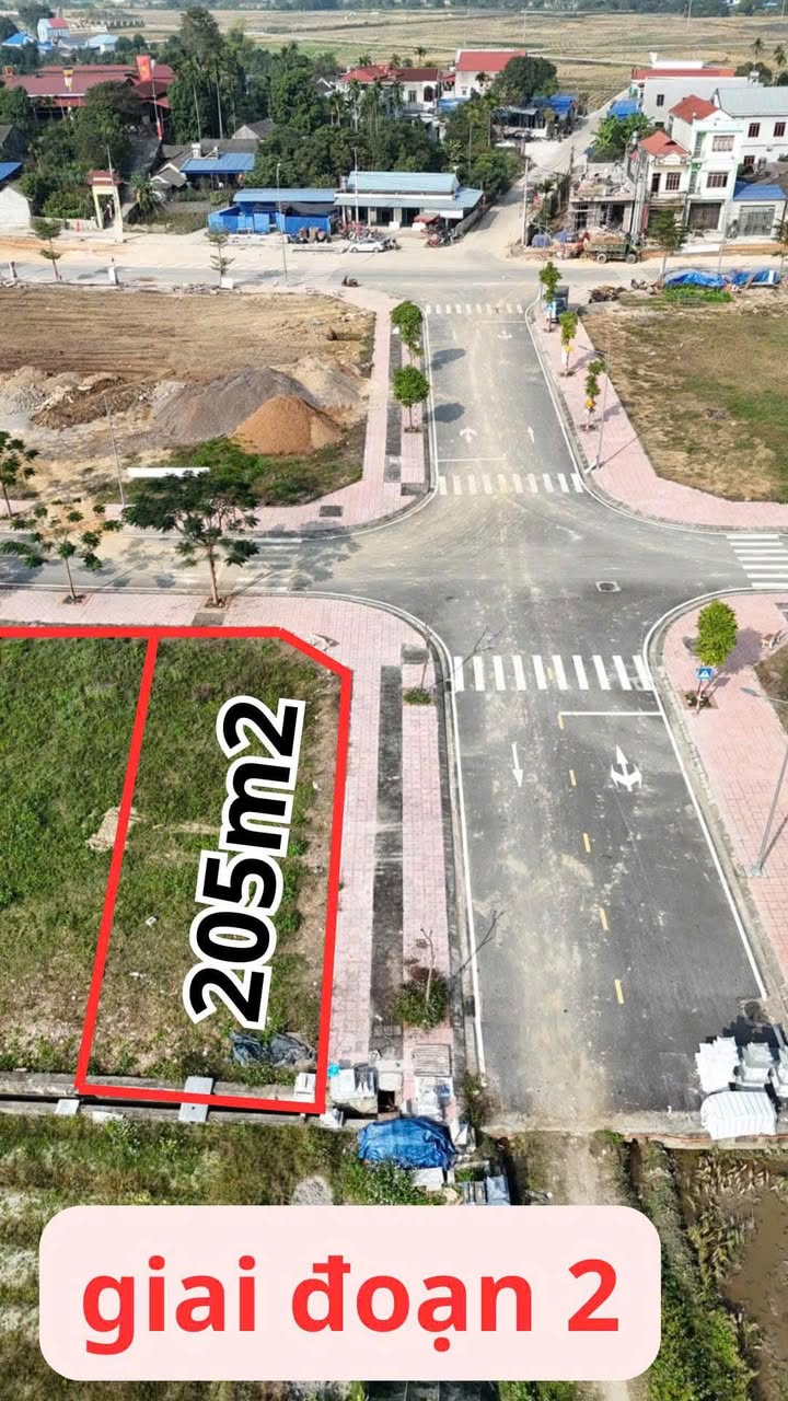 Đất nền KĐT mới Hùng Sơn Thái Nguyên 205m² - Sổ đỏ chính chủ, giao dịch nhanh chóng!