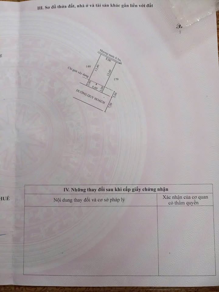 Đất nền KQH Vịnh Mộc Hương Thủy 130m² giá 3.1 tỷ - Cơ hội đầu tư hấp dẫn!