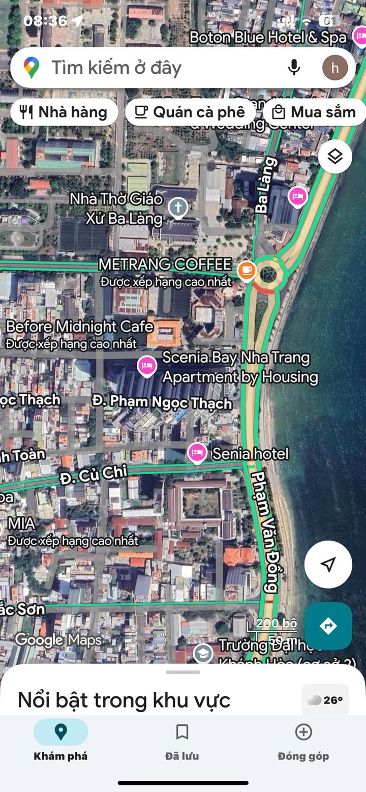 Đất nền mặt tiền Nguyễn Biểu, Nha Trang 200m² giá 26 tỷ - Cơ hội đầu tư hấp dẫn!