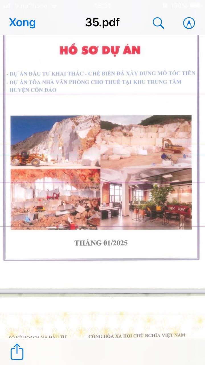 Mỏ đá Tóc Tiên, Bà Rịa 28ha giá 170 tỷ - Cơ hội đầu tư sinh lời!