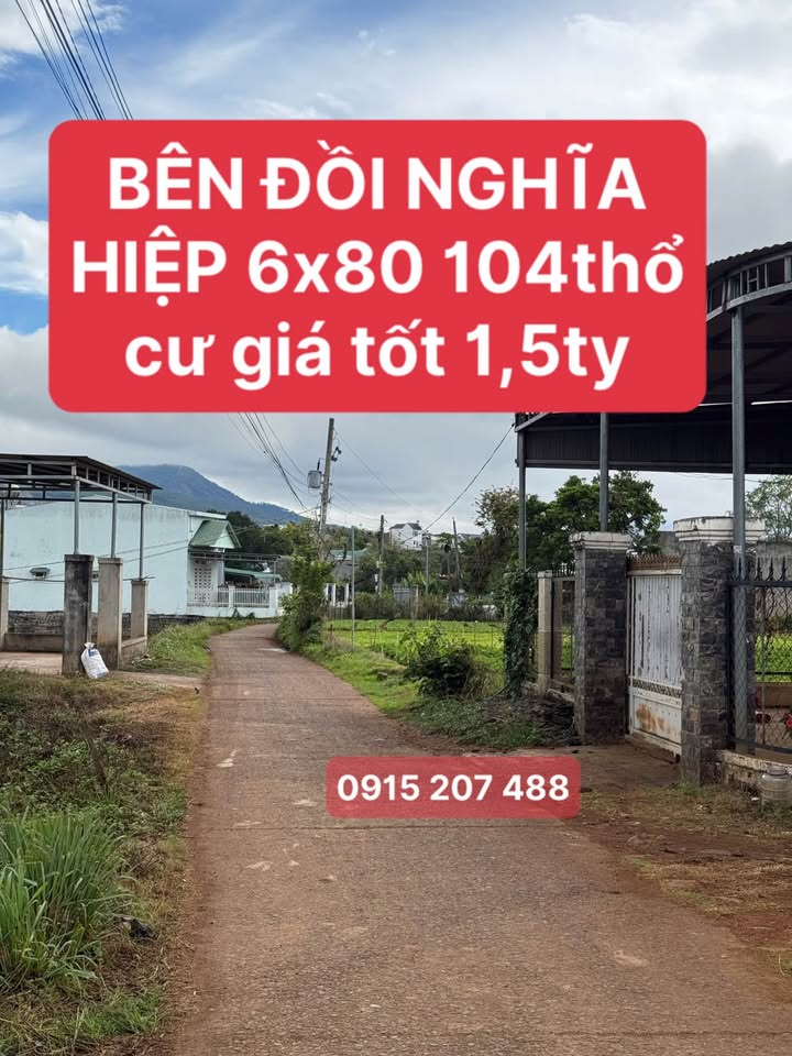 Đất nền Liên Hiệp Đức Trọng 104m² giá thỏa thuận - Đầu tư bền vững, vị trí đẹp!