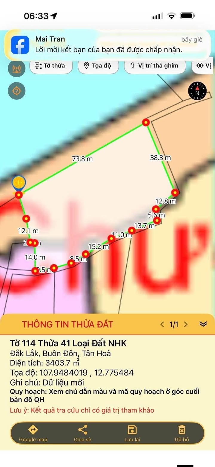 Đất Tân Hòa Buôn Đôn 11520m² giá 700 triệu - Đầu tư sinh lời hấp dẫn!