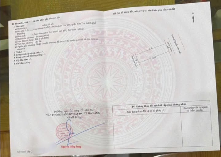 Đất nền mặt tiền Nguyễn Văn Siêu, An Hải, Sơn Trà - 78.7m² chỉ 10.2 tỷ - Đầu tư sinh lời!