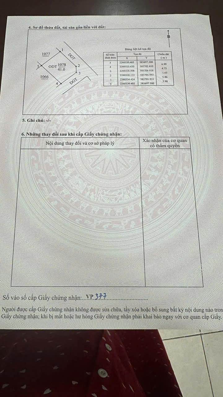 Đất nền góc Vũ Phúc, Thái Bình 41m² giá chỉ 1.2 tỷ - Đầu tư sinh lời ngay!