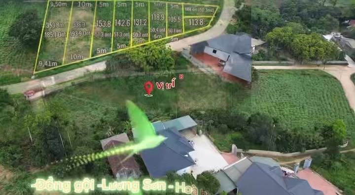 Đất nền tại Xóm Đồng Gội, Lương Sơn, Hòa Bình 229m² giá 1.05 tỷ - Cơ hội đầu tư lý tưởng!