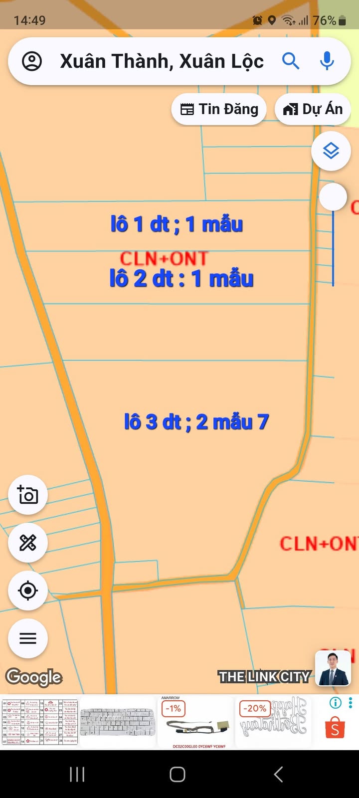 Đất nền xã Xuân Thành, Xuân Lộc 160.000m² - Đầu tư sinh lời hấp dẫn!