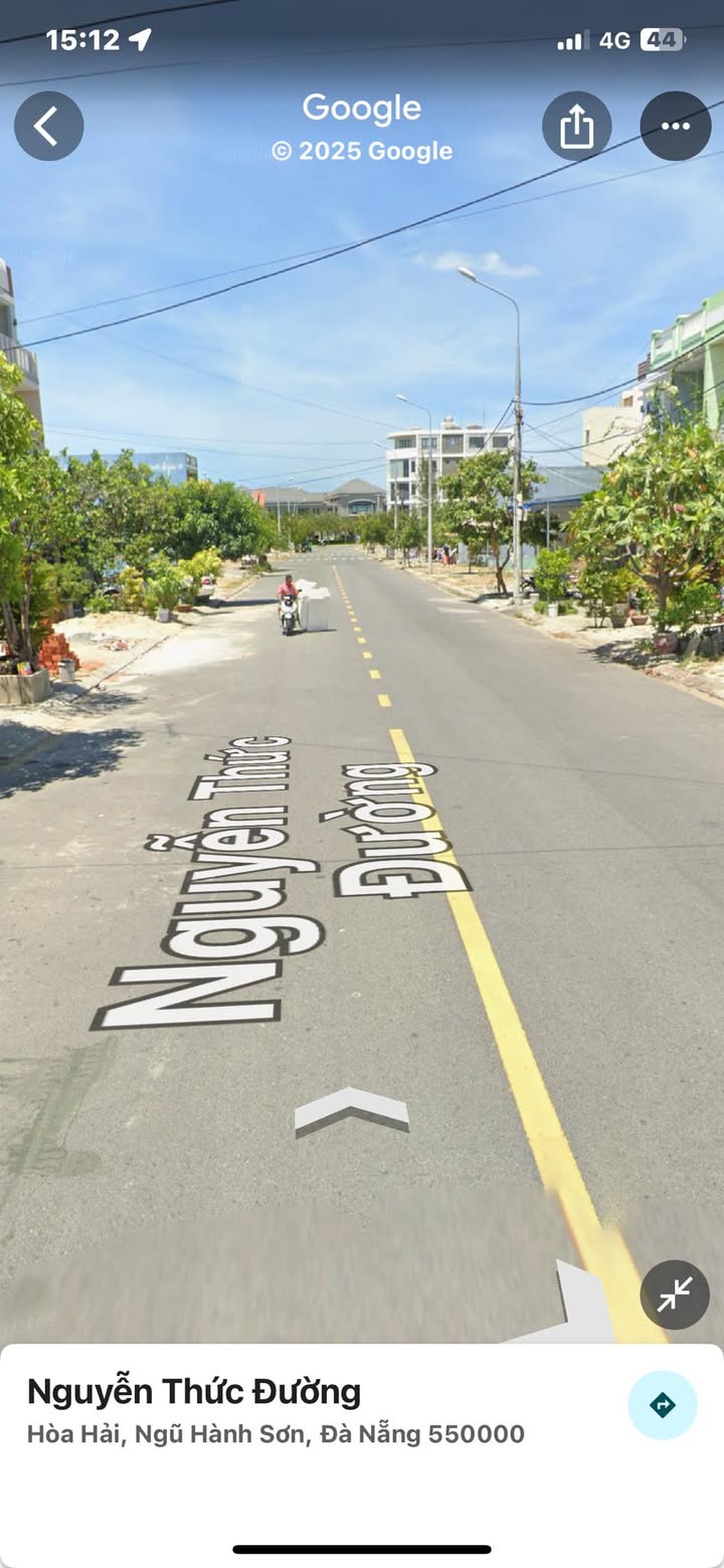 Bán Đất Mặt Tiền Nguyễn Thúc Đường - Hòa Hải - 125m² - Cơ hội đầu tư hấp dẫn!