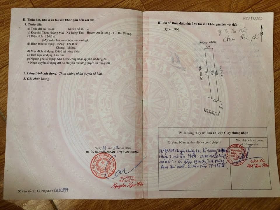 Đất mặt tiền đường Hoàng Mai, Đồng Thái, 254m² giá 10.16 tỷ - Kinh doanh sầm uất!