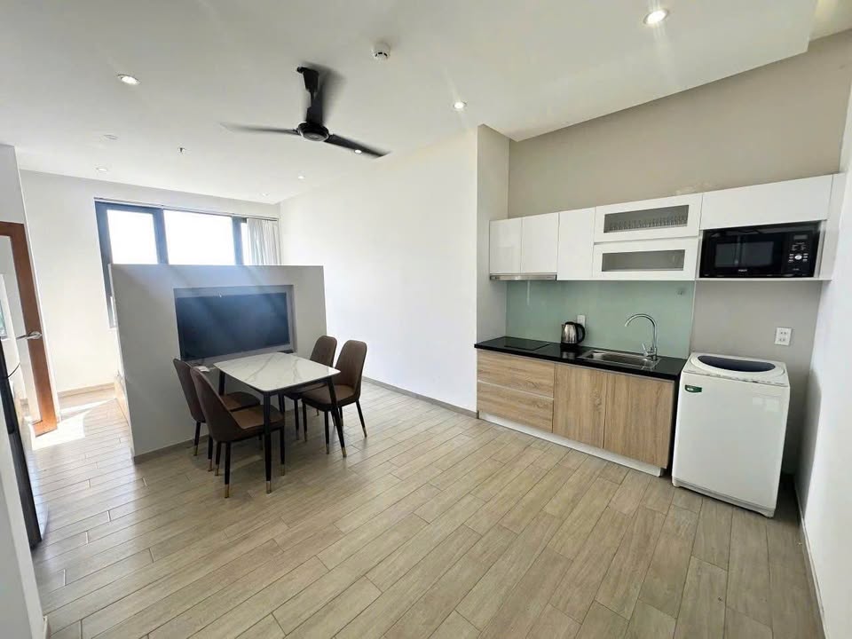 Căn hộ studio Hòa Hải Đà Nẵng 30m² giá 5.5 triệu - Đầy đủ nội thất, gần biển!