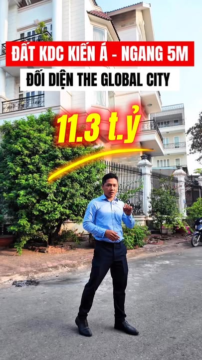 Đất nền KDC Kiến Á Thủ Đức 110m² giá 11.3 tỷ - Đầu tư sinh lời ngay!