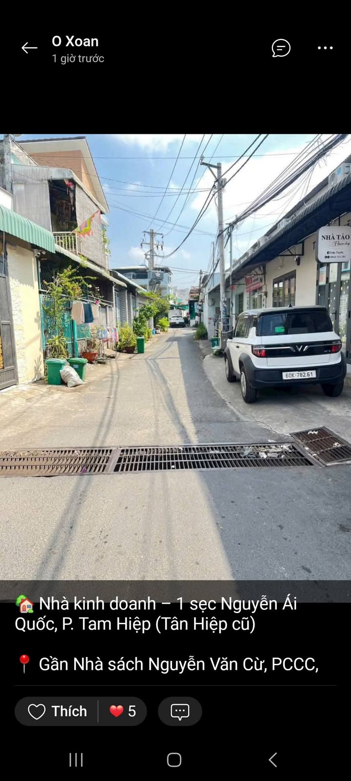 Nhà kinh doanh 98m² đường Nguyễn Ái Quốc, Biên Hòa - Sổ riêng, thổ cư 100%!