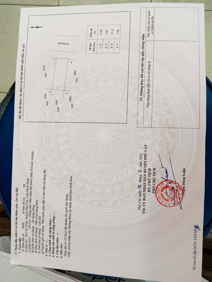 Đất nền Cát Trinh, Phù Cát 120m² giá 1.1 tỷ - Đầu tư sinh lời ngay!