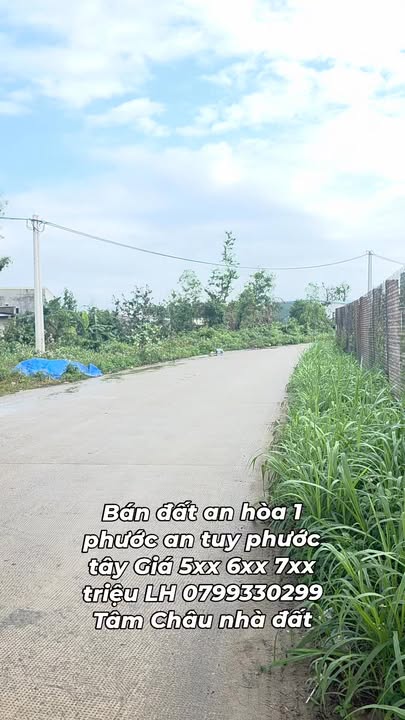 Đất An Hòa 1, Phước An, Tuy Phước 99m² giá chỉ từ 550 triệu - Cơ hội đầu tư hấp dẫn!