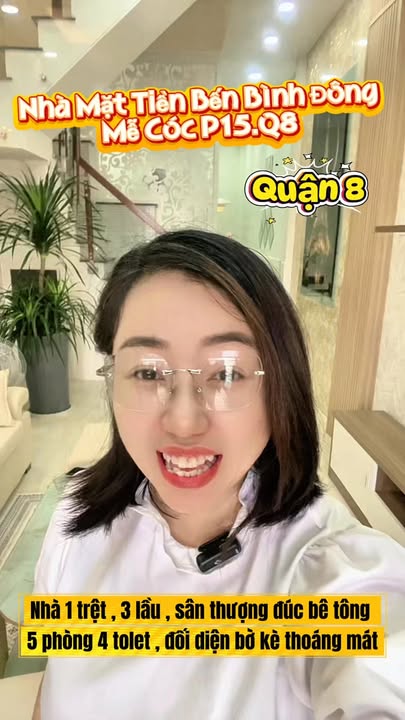 Nhà Mặt Tiền Bến Bình Đông, Quận 8 - 49.6m² chỉ 8.6 tỷ - Sổ hồng riêng chính chủ!