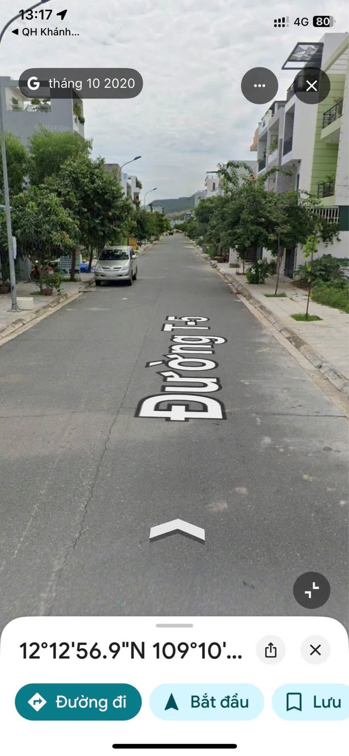 Lô đất kề góc mặt tiền đường T-5, Nha Trang 100m² giá 8 tỷ - Sổ hồng chính chủ!