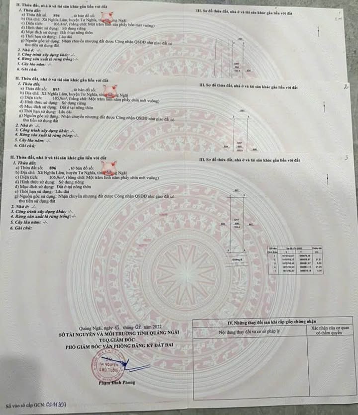 Bán đất mặt tiền Tỉnh lộ 623B, Nghĩa Lâm 107m² - Giá chỉ 1.05 tỷ!