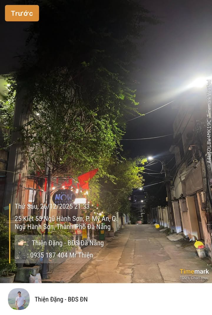 Đất nền đường ô tô 5m tại Mỹ An, Đà Nẵng 160m² - Cơ hội đầu tư sinh lời!