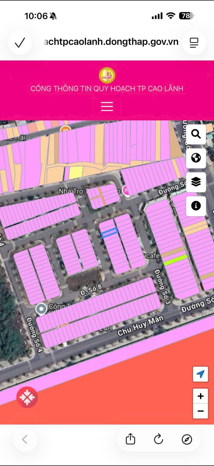 Đất nền KDC Phường 6, Cao Lãnh 90m² giá 1.85 tỷ - Tiềm năng sinh lời cao!