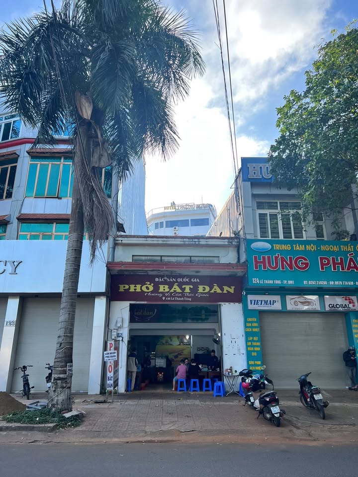 Mặt bằng kinh doanh cho thuê tại Lê Thánh Tông, Buôn Ma Thuột 121m² - Vị trí đắc địa, dễ dàng kinh doanh!