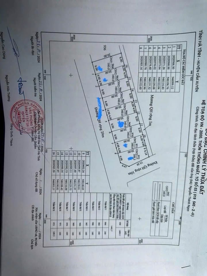 Đất quy hoạch Cẩm Duệ, Cẩm Xuyên 160m² - Cơ hội đầu tư hấp dẫn!