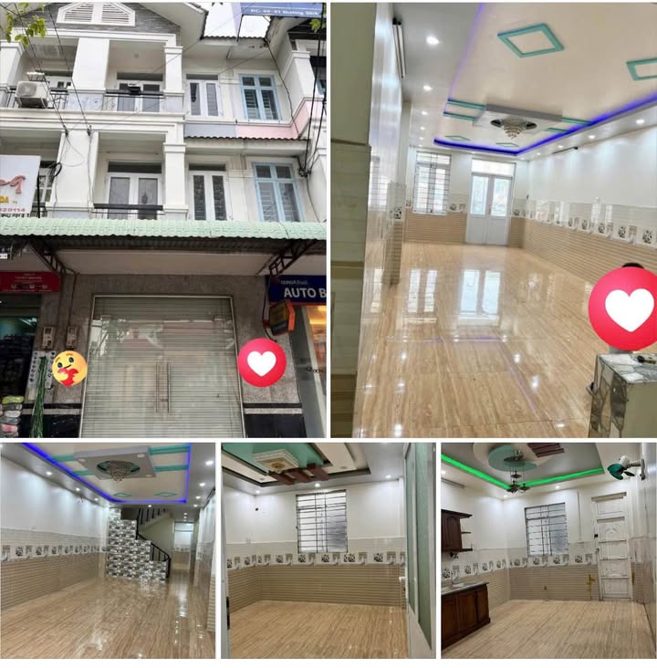 Cho thuê nhà mặt tiền đường 30/4 Sóc Trăng 3 tầng - Gần chợ lớn, giá 15 triệu!