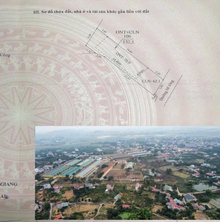 Đất nền Lan Mẫu Lục Nam 132m² - Sổ đỏ chính chủ, giá thỏa thuận!