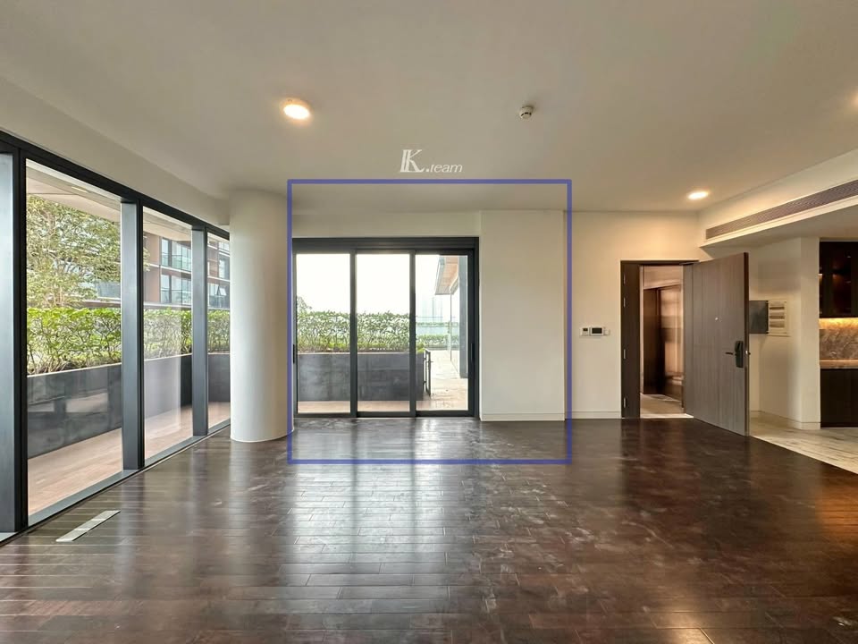 Căn hộ cho thuê Cove Residences Thủ Thiêm 153.6m² giá 73 triệu - Nội thất bàn giao thô