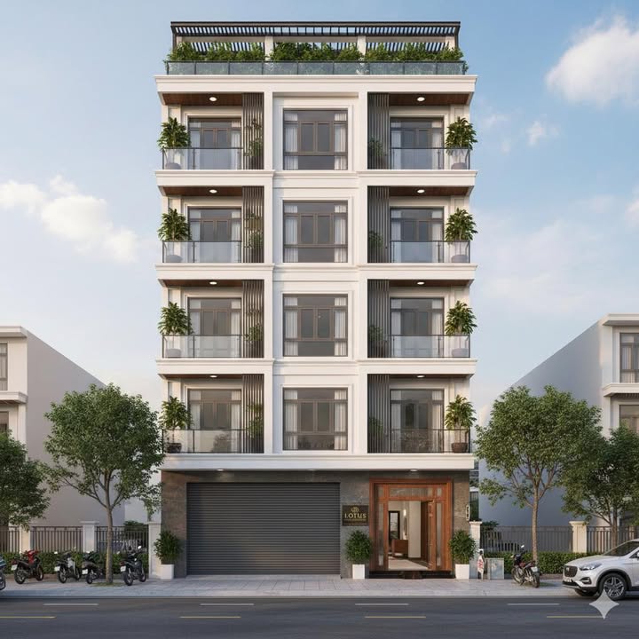 Căn hộ dịch vụ 5 tầng Bùi Minh Trực 100m² giá thỏa thuận - Dòng tiền ổn định, đầu tư sinh lời!