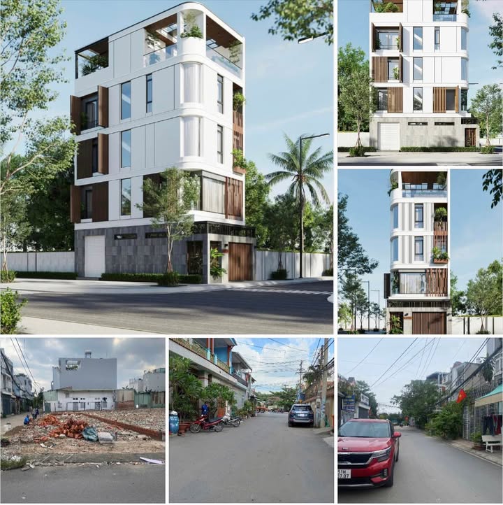 Nhà phố góc 2 mặt tiền Quận 9 75m² giá 6.6 tỷ - Xây dựng tự do 5 tầng!