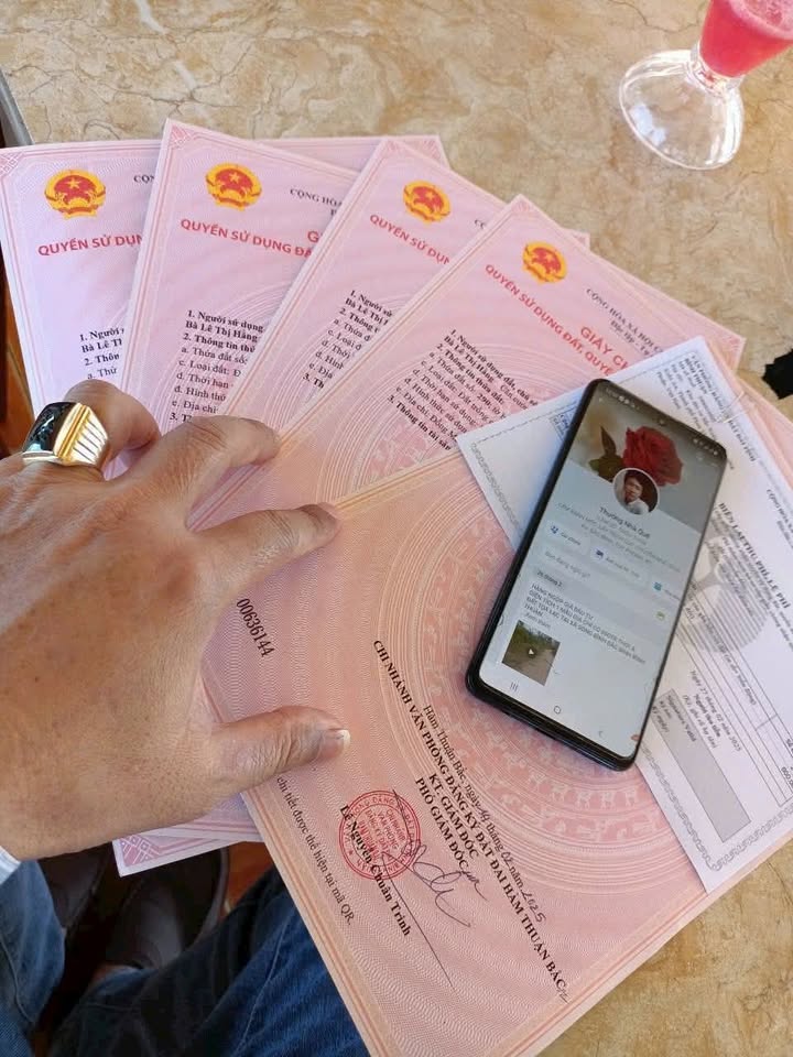 Đất nền 3,9 sào mặt tiền Quốc lộ 28B, Sông Bình, Bắc Bình - Phù hợp làm cây xăng