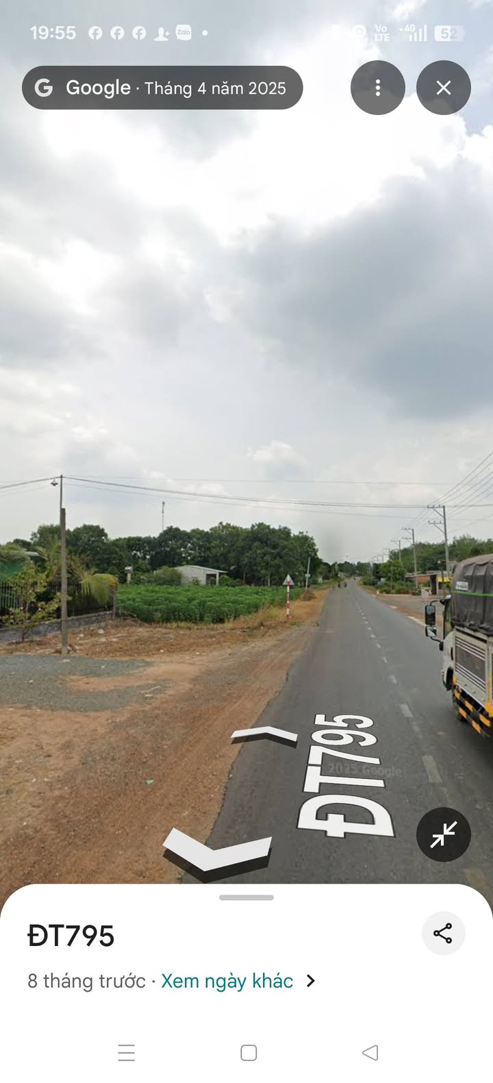 Đất thổ cư Suối Dây, Tân Châu 795m² giá 3.55 tỷ - Mặt tiền đường nhựa 15m