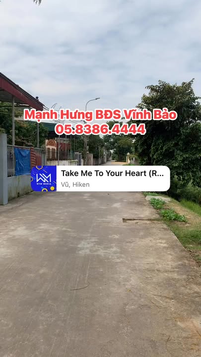 Đất nền Liên Am Vĩnh Bảo 100m² chỉ 1.5 tỷ - Đầu tư an toàn, tiềm năng tăng giá!