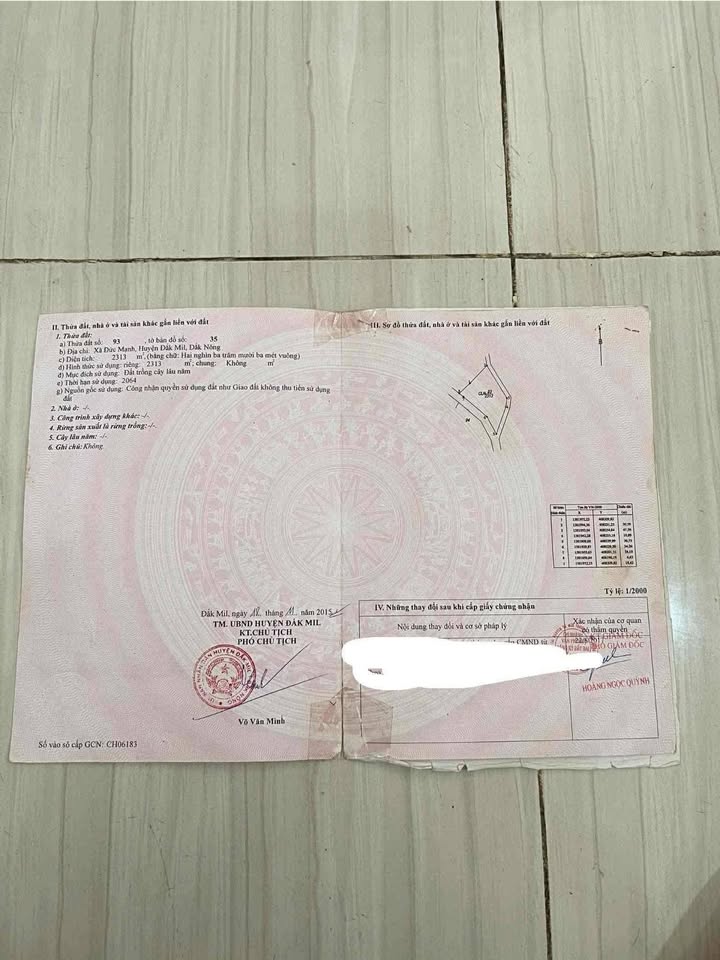 Đất nền Đức Bình, Đắk Mil 2000m² giá 1.8 tỷ - Đầu tư sinh lời ngay!
