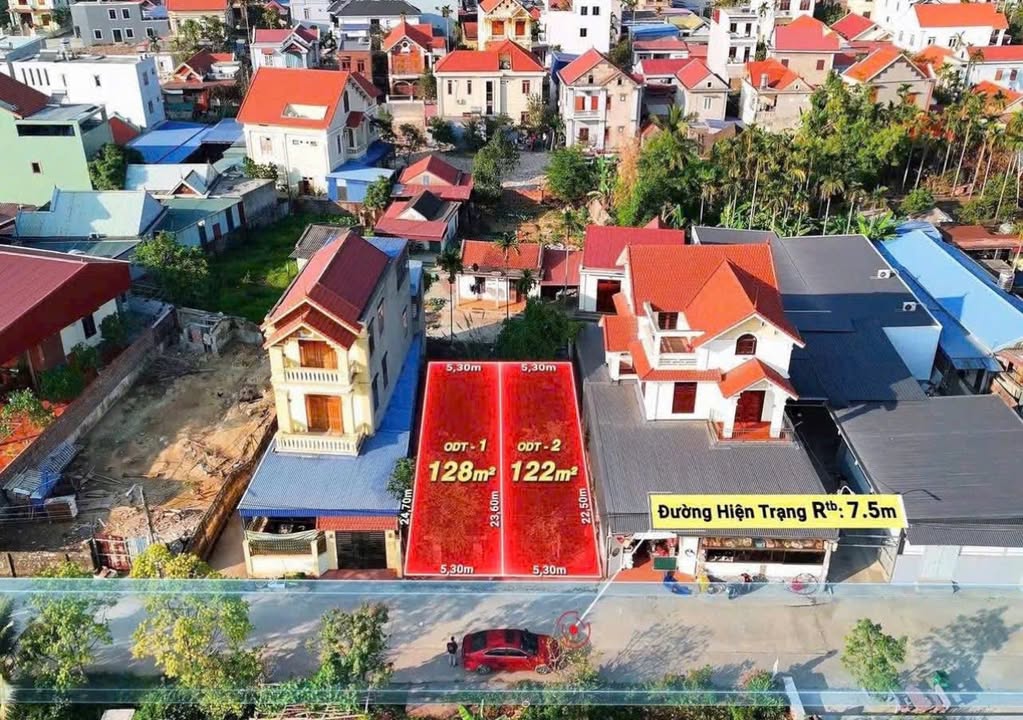 Đất mặt đường Dương Quan Thủy Nguyên 128m² giá 5.5 tỷ - Đầu tư sinh lời ngay!