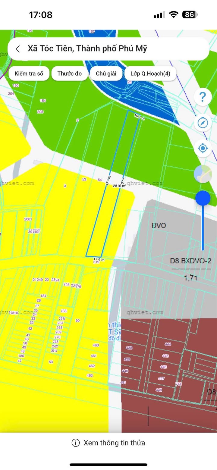 Đất nền Mỹ Xuân Phú Mỹ 95m² giá 280 triệu - Đầu tư sinh lời ngay!