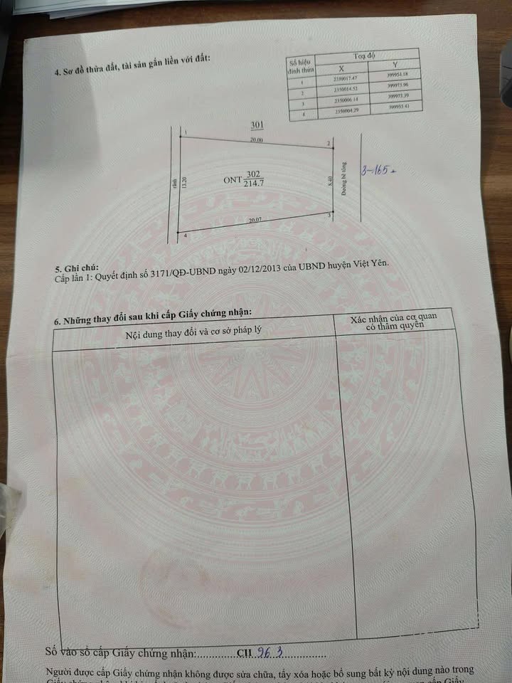 Đất thổ cư Tiên Sơn 214m² giá 1.8 tỷ - Đầu tư sinh lời hấp dẫn!