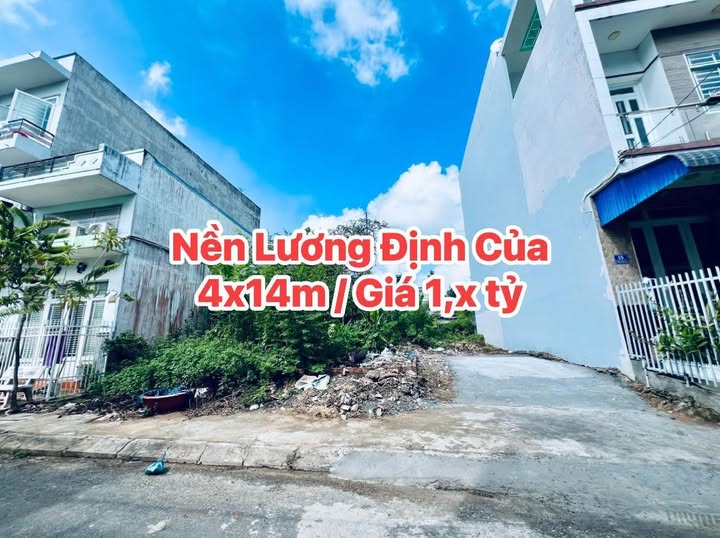 Đất nền Lương Định Của – Mỹ Phước, Long Xuyên 56m² giá 1 tỷ – Đầu tư sinh lời ngay!