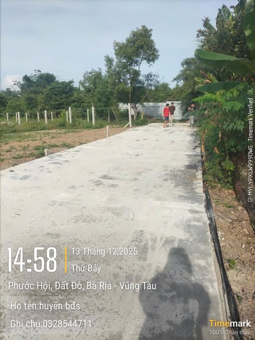 Đất nền Phước Hội Đất Đỏ 150m² giá 880 triệu - Sổ đỏ chính chủ, cơ hội đầu tư tuyệt vời!