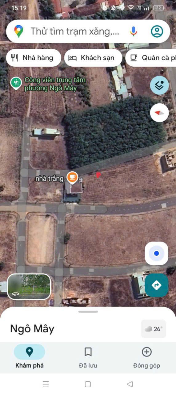 Lô đất đẹp tại phường Ngô Mây, 168m² giá 1 tỷ - Sổ hồng đầy đủ!