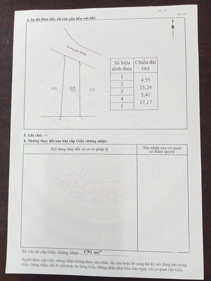 Đất thổ cư 77.7m² tại phường Vạn Xuân, Thái Nguyên - Giá tốt trước Tết!