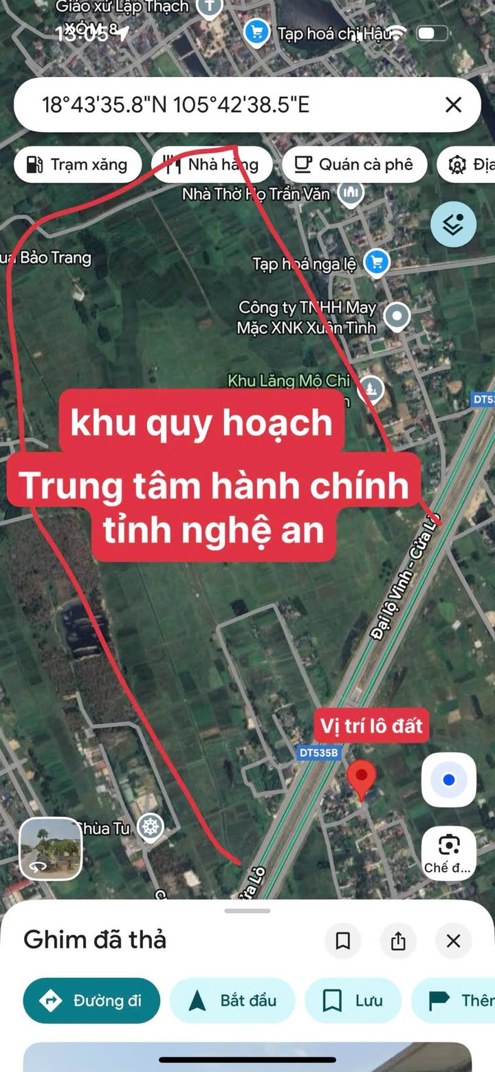 Đất nền Nghi Phong, Nghi Lộc 84,3m² giá 2,9 tỷ - Đầu tư sinh lời tiềm năng!